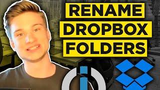 How to automatically rename Dropbox folders | Integromat Tutorial