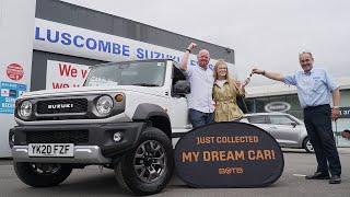 BOTB Winner Paul Greenwood collects his Suzuki Jimny!