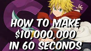 How To Make $10,000,000 In Gacha Mobile Game Sales in 60 Seconds - Seven Deadly Sins: Grand Cross