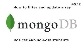 How to filter and update array in MongoDB | Hindi