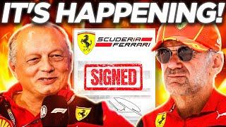 Ferrari & Vasseur's NEW DEAL with Adrian Newey After LEAKED INFO!