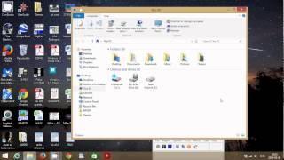 Windows 8.1 How to show or hide folders and libraries in file explorer