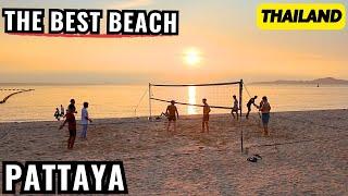 The Most Beautiful Dongtan Beach in Pattaya, Thailand – Evening Walk | November 2024