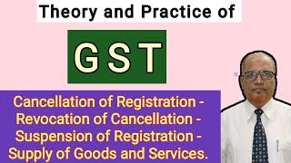 Theory and Practice of GST II Introduction to GST II Theory Explained II Part 6 II Hasham Ali Khan