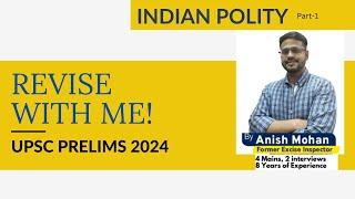 UPSC Prelims 2024 | Indian Polity | Revision Marathon | Score 100+