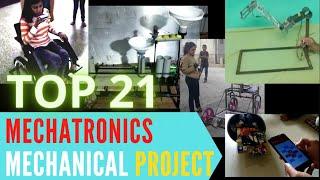TOP 21  MECHATRONICS MECHANICAL PROJECTS |Top 21 Best Mechanical Engineering Projects Ideas For 2022