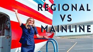 Regional VS Mainline Carrier | So you want to be a Flight Attendant?
