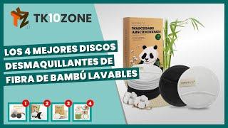 Los 4 mejores discos desmaquillantes de fibra de bambú lavables