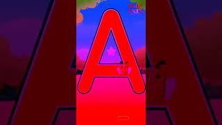 ABC LEARN COLOR / paint learning abc / #RK388#abcd #abc #abcde #abcdsong #abcsong #abcd_song #viral