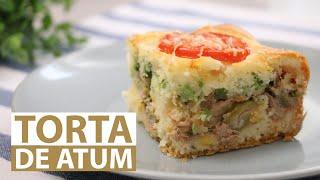 TORTA DE ATUM | SEM LIQUIDIFICADOR 