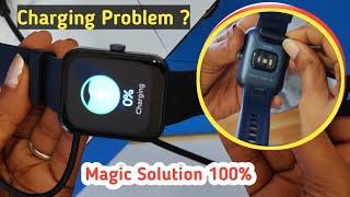 Smartwatch charging problem| magic solution in 1 minute 100 % solution