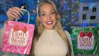 ASMR HUGE BATH AND BODY WORKS HOLIDAY HAUL️(with lots of tingly candle tapping!)