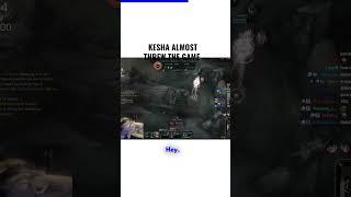 KESHA ALMOST THREW THE WHOLE GAME #Shorts#ShortVideo#GamingShorts#QuickGameplay#ShortGamingClip