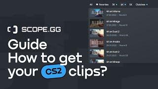 How to watch ALL your BEST MOMENTS in #CS2? SCOPE.GG