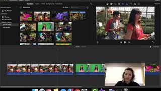 3- iMovie / Videoyu Ortadan Kesmek