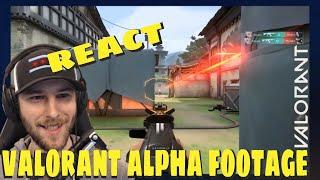 Chocotaco React To  Valorant Alpha Gameplay Footage - Project A