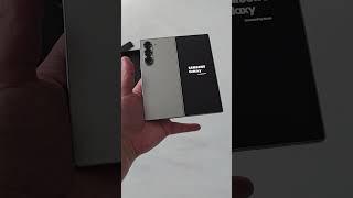 Z Fold 6 Unboxing