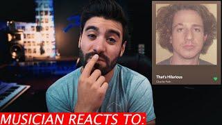 Musician Reacts To: Charlie Puth - That's Hilarious