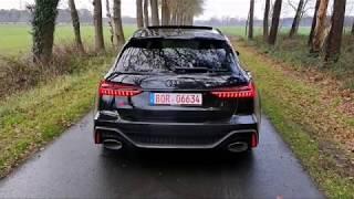 2020 AUDI RS6 Avant C8 | EXHAUST SOUND & ACCELERATION 