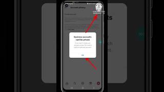 How to private instagram business account #viral #shortvideo