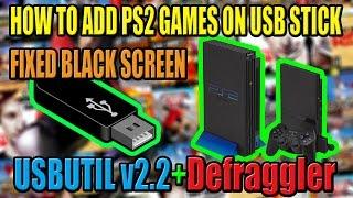 [PS2] GAMES ON USB STICK | FIXED BLACK SCREEN