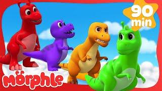 Color T-Rex Dinosaurs and Eggs | Cartoons for Kids | Mila and Morphle