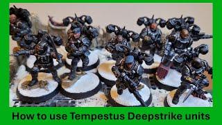 How to use Tempestus Scions & Aquilons on the tabletop | Astra Militarum Warhammer tactics tutorial