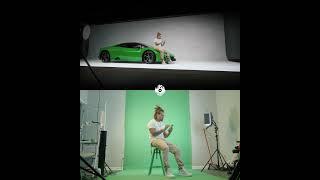 Green Screen Before After 3D VFX Created In Blender