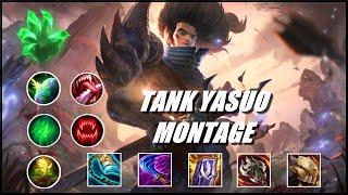 Tank Yasuo Montage #2 - Strikebreaker Yasuo Build Season 11 -League Of Legends Best Yasuo Plays 2021