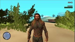 GTA San Andreas : Aquaman Mod by In45do (Test Preview)