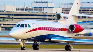 Dassault Falcon 900EX Up Close Stunning Gulfstream  Spotting TPA