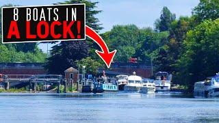 50-Mile Narrowboat Cruise to ESCAPE The Overwhelmingly Busy River Thames