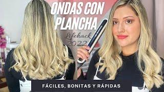 COMO HACER ONDAS con la PLANCHA life hack | Stephanie Soria