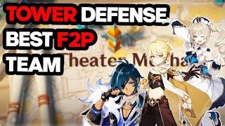 Tower Defense Tips! BEST F2P TEAM! - Genshin Impact
