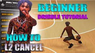 THE BEST BEGINNER DRIBBLE TUTORIAL IN NBA 2K25 (WITH HAND CAM AND POINTERS)