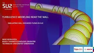 SU2 Conference 22: Turbulence modeling with wall functions