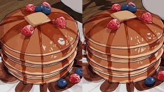 Ghibli Inspired Pancakes in 6 mins (Animated) - Blender Tutorial