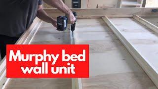 DIY Murphy Bed Wall Unit Instructions | Bed Frame Assembly