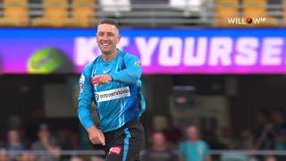 Matthew Short 3 wickets vs Brisbane Heat| 13th Match - Brisbane Heat vs Adelaide Strikers