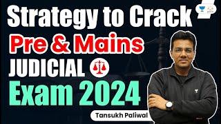 Strategy to Crack | Pre & Mains Judicial exam 2024 | Tansukh Paliwal | Linking Laws