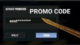 PROMO CODE (FREE KNIFE) STANDOFF 2
