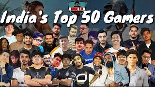 India's Top 50 Gamers | 2021| BGMI, Free Fire, Minecraft, GTA 5 |