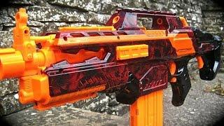 Nerf Mod: The Nosferatu, A Tri-Blade Rapidstrike Powerhouse by FDS