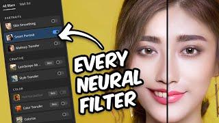 EVERY Neural Filter in Photoshop Demonstrated in Under 3 Minutes