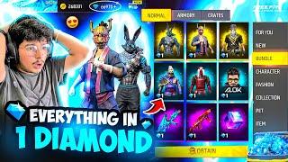 Free I Got New Bunny Bundle In 1 DiamondFrom 1 Diamond Store -Garena Free Fire