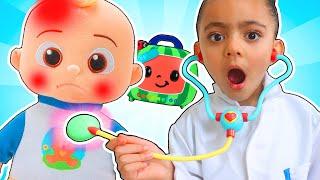 Sick Song with JJ Boo Boo Doll for Toddlers | Nursery Rhymes & kids Songs