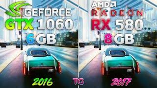 RX 580 vs GTX 1060 - Test in 9 Games