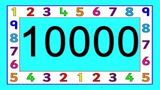 Numbers 1 to 10000 | Números de 1 a 10000 |1から10000までの数字 | 从1到10000的数字 | 10.000 Ito ABC