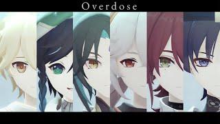 【原神MMD / Genshin Impact MMD】Overdose【風男子 / 6reeze】