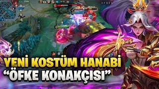 SIKINTILI BİR MAÇ! - YENİ KOSTÜM ''ÖFKE KONAKÇISI'' Hanabi | Mobile Legends